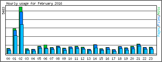 Hourly usage