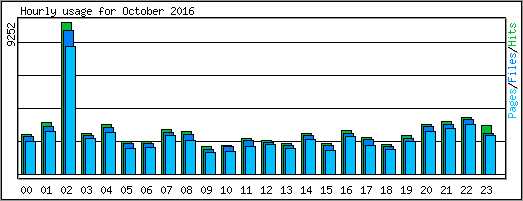 Hourly usage