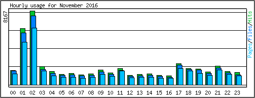 Hourly usage