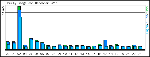 Hourly usage