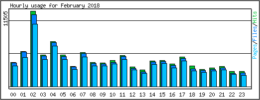 Hourly usage